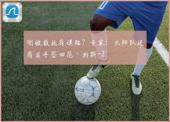 刚被裁就有退路？专家：太阳队还有后手签回范·利斯