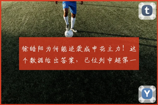 徐皓阳为何能逆袭成申花主力！这个数据给出答案，已位列中超第一
