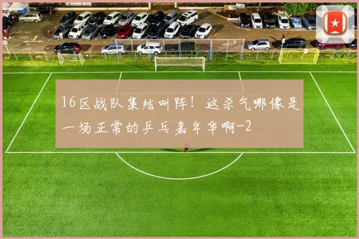 16区战队集结叫阵！这杀气哪像是一场正常的乒乓嘉年华啊