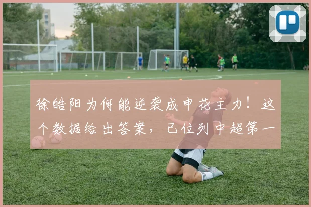 徐皓阳为何能逆袭成申花主力！这个数据给出答案，已位列中超第一