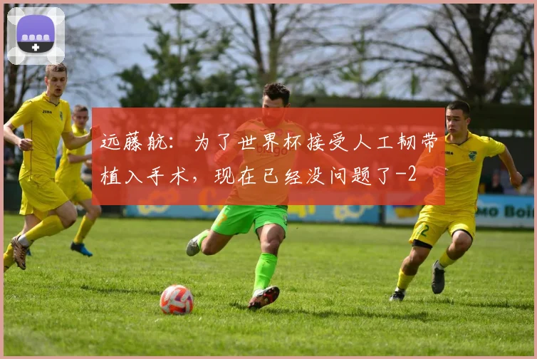 远藤航：为了世界杯接受人工韧带植入手术，现在已经没问题了